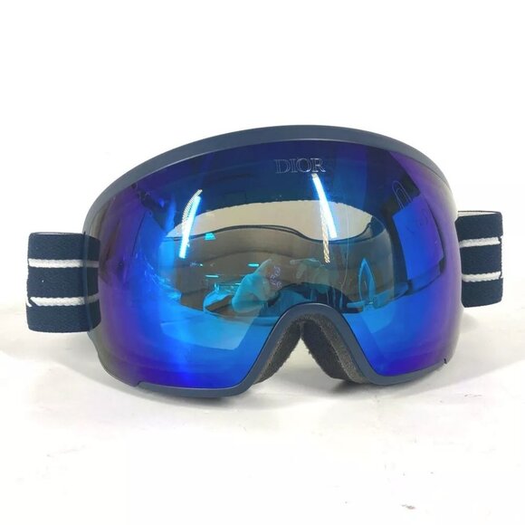 Dior Snowboarding Skiing goggles glasses eyewear sunglasses Plastic Navy main image 4